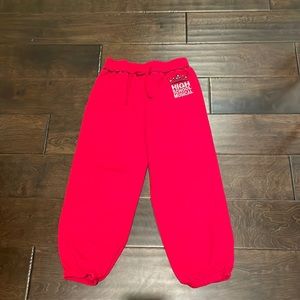 NWOT Disney High School Musical tapered sweatpants